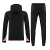 Sudadera De Entrenamiento Paris Saint-Germain Hoodie 2024-25 Negra - Hombre